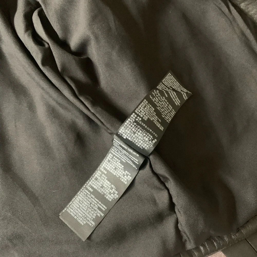 NWT All Saints Dalby Leather Biker Jacket - Picture 10 of 14